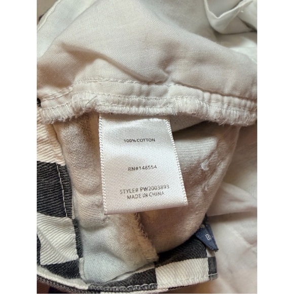 🖤🤍 Urban Outfitters Checkered Mini Skirt | O-Ring Zip | Size 5/27 - Picture 10 of 11